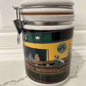 Starbucks collector coffee canister